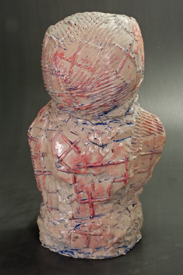 Sculpture titled "Versteckenspiel" by Andreas Loeschner-Gornau, Original Artwork, Ceramics