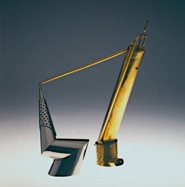 Design getiteld "Espresso machine an…" door Andreas Loeschner-Gornau, Origineel Kunstwerk, Metalen