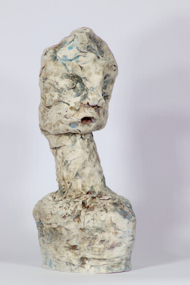 雕塑 标题为“Telemachus” 由Andreas Loeschner-Gornau, 原创艺术品, 陶瓷