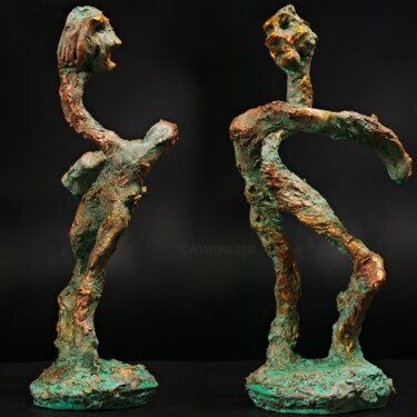 Escultura intitulada "Echidna" por Andreas Loeschner-Gornau, Obras de arte originais, Metais
