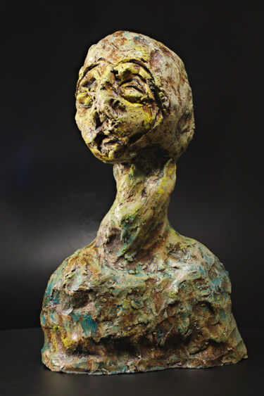 雕塑 标题为“Flora” 由Andreas Loeschner-Gornau, 原创艺术品, 陶瓷