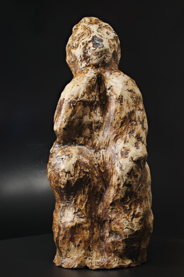 Sculptuur getiteld "Demeter" door Andreas Loeschner-Gornau, Origineel Kunstwerk, Steen