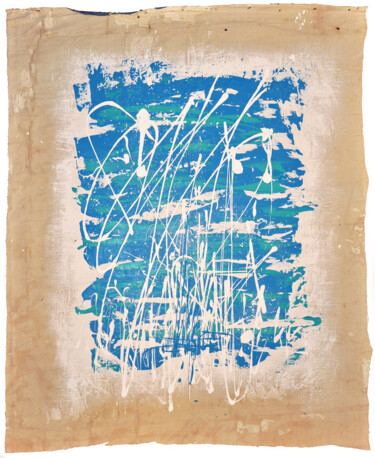 Malarstwo zatytułowany „Concetto di azzurro” autorstwa Andrea Speziali, Oryginalna praca, Akryl