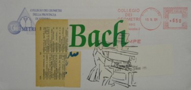 Pittura intitolato "149-bach-23x11.jpg" da Andrea Sterpa, Opera d'arte originale