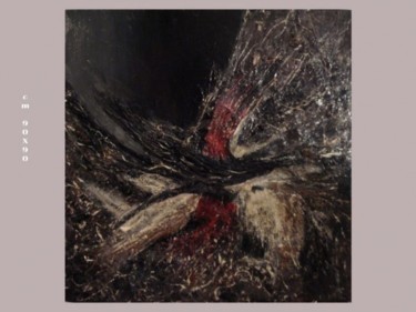 Pittura intitolato "la nascita" da Ambro, Opera d'arte originale, Olio