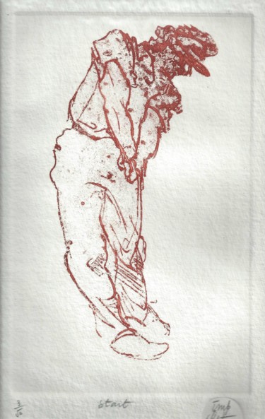 Start Gravures & estampes intitulée "Start" par André Colpin, Œuvre d'art originale,