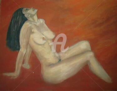 Pintura titulada "Cigana" por André Da Luz (luxbridge), Obra de arte original, Oleo