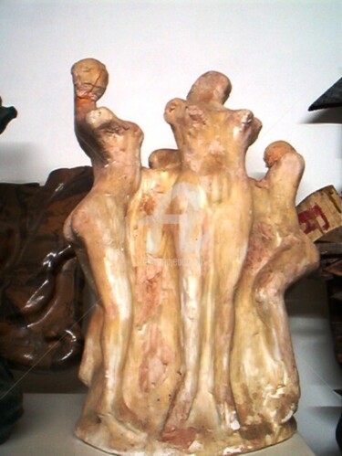 Скульптура под названием "Musas" - André Da Luz (luxbridge), Подлинное произведение искусства