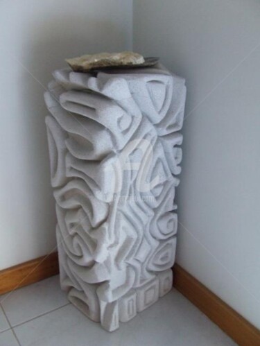 Sculpture intitulée "Hi Tong Labirintites" par André Da Luz (luxbridge), Œuvre d'art originale