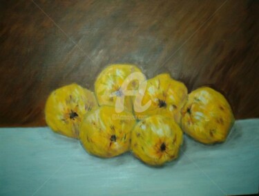 Pintura intitulada "Marmelos" por André Da Luz (luxbridge), Obras de arte originais