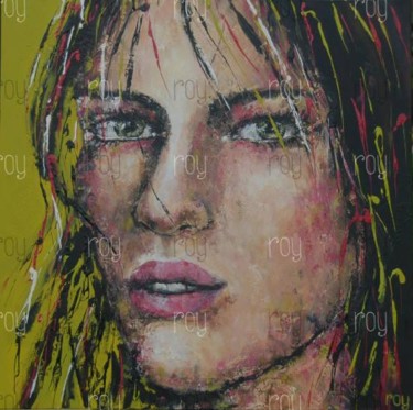 Painting titled "Rebecca" by Roy, Original Artwork