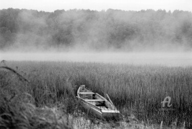 Fotografía titulada "Туманное утро на Па…" por Andreï Barinoff, Obra de arte original, Fotografía analógica