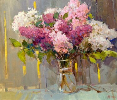 Pintura titulada "Lilac3" por Andrei Belaichuk, Obra de arte original, Oleo