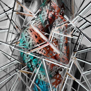 Digitale Kunst mit dem Titel "Every piece broke f…" von Chaynik Off, Original-Kunstwerk, Fotomontage
