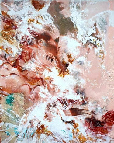 Pintura titulada "Flora. East wind" por Andrei Filipovich, Obra de arte original, Oleo Montado en Bastidor de camilla de mad…