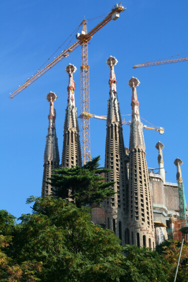 Photographie intitulée "Sagrada Familia" par Andrei Klenov, Œuvre d'art originale