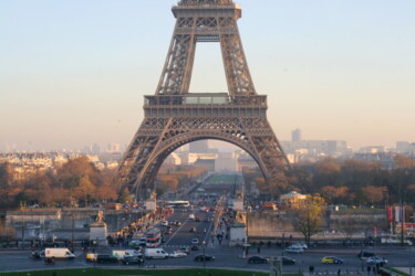 Fotografía titulada "la tour Eiffel 2" por Andrei Klenov, Obra de arte original