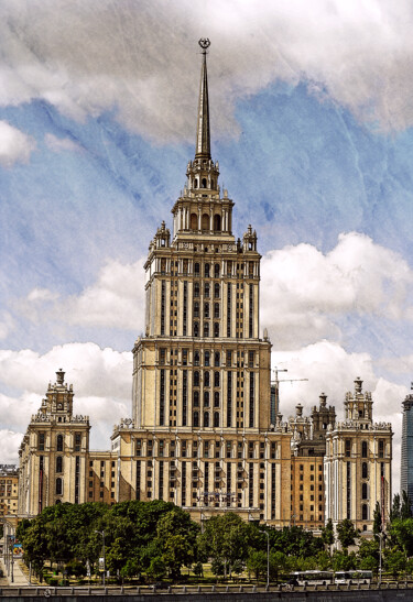 摄影 标题为“Гостиница "Украина"” 由Andrey Petrosyan, 原创艺术品, 电影摄影