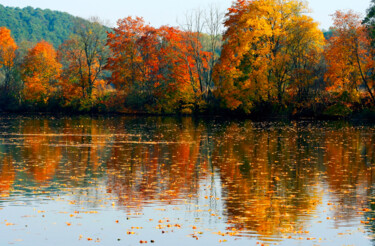 Фотография под названием "Осеннее отражение" - Andrey Petrosyan, Подлинное произведение искусства, Цифровая фотография