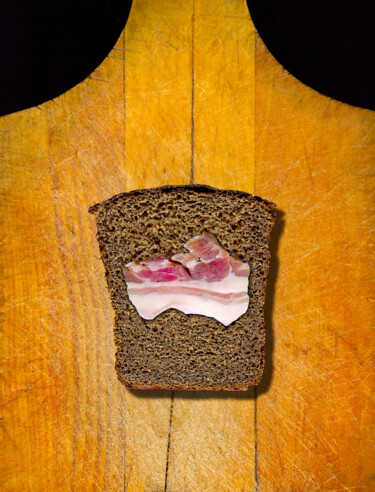 Photographie intitulée "Просто завтрак" par Andrey Petrosyan, Œuvre d'art originale, Photographie numérique
