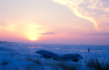 Photography titled "Зима на море" by Andrey Petrosyan, Original Artwork, Analog photography