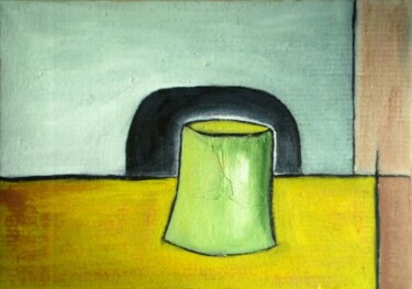 Peinture intitulée "Coffe time" par Andrei Poliakov, Œuvre d'art originale, Huile