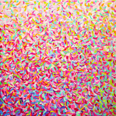 Картина под названием "Spring colors" - Andrei Sitsko, Подлинное произведение искусства, Масло Установлен на Деревянная рама…