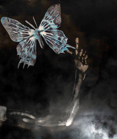 Отпечатки и Гравюры под названием "Butterfly" - Andréia Grecov, Подлинное произведение искусства, Цифровая печать