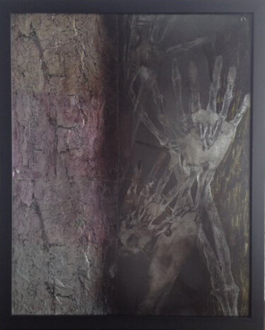 Estampas & grabados titulada "Tree" por Andréia Grecov, Obra de arte original, Monotipia