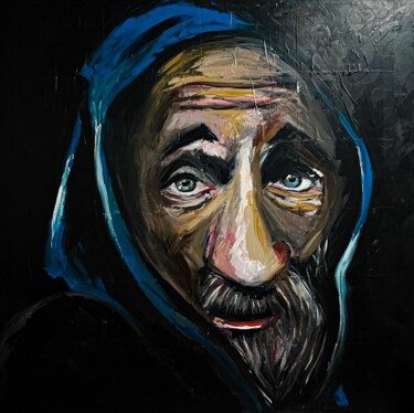 Картина под названием "Expressions III" - Andreia Patrina, Подлинное произведение искусства, Акрил Установлен на Деревянная…