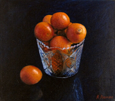 Pintura intitulada "Апельсины" por Andrei Abramov (Andrei Liumes), Obras de arte originais, Óleo