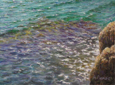 Pintura titulada "Подводные камни" por Andrei Abramov (Andrei Liumes), Obra de arte original, Oleo