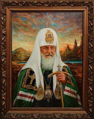 Painting titled "Вечность" by Andrei Biriukov, Original Artwork, Oil