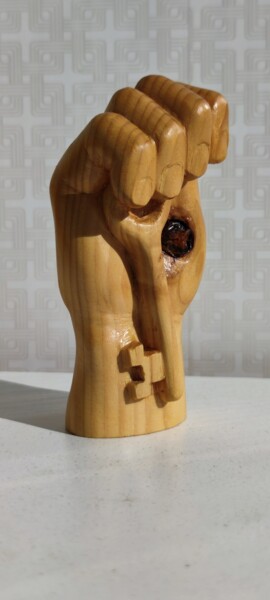 雕塑 标题为“Secret” 由Андрей Латышев, 原创艺术品, 木