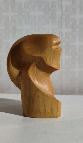 Skulptur mit dem Titel "Star Wars" von Andrei Latyshev, Original-Kunstwerk, Holz