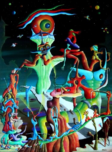제목이 "APPEL"인 미술작품 Andrej Platounov로, 원작, 기름