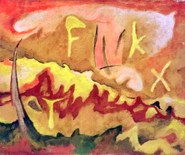 Картина под названием "Я хочу рассказать в…" - Андрей Рапуто, Подлинное произведение искусства, Гуашь