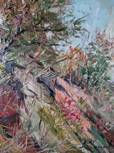 Картина под названием "Камни Шоржи" - Андрей Шугаров, Подлинное произведение искусства, Масло