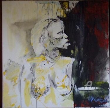Painting titled "in 20" by André Le Corre, Original Artwork, Acrylic
