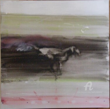Картина под названием "Braque" - André Le Corre, Подлинное произведение искусства, Акрил Установлен на Деревянная рама для н…