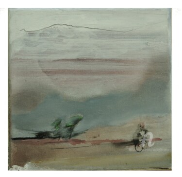 Peinture intitulée "Voyage ( ancien bic…" par André Le Corre, Œuvre d'art originale, Huile
