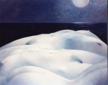 Peinture intitulée "corps lunaires" par André Plisson, Œuvre d'art originale, Huile