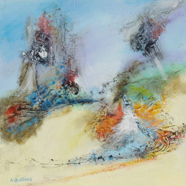 Painting titled "14-turbulence-4.jpg" by André Quétard, Original Artwork, Oil