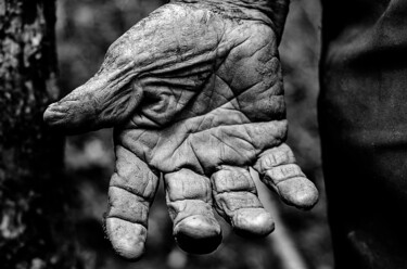 Photography titled "WORK GLOVE" by Andres Galan, Original Artwork, Digital Photography