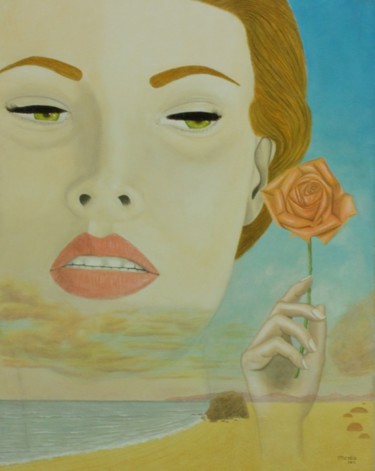 Peinture intitulée "Romantisme Psychodr…" par Andres V. Mangas, Œuvre d'art originale, Huile