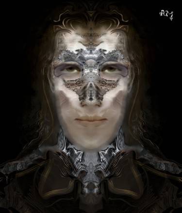 Digital Arts titled "archangel michael" by Andrew Gotsopoulos, Original Artwork, Digital Painting