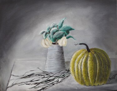 Painting titled ""Recent Harvest"" by Andrew Troyer, Jr, Original Artwork, Oil