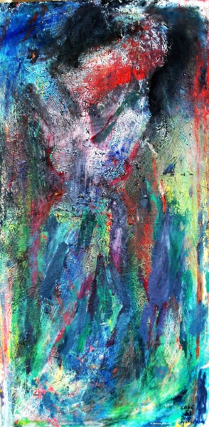 Картина под названием "Anna Karenina" - Andrew Walaszek, Подлинное произведение искусства, Масло Установлен на Деревянная ра…