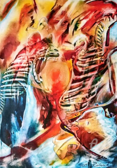 Best Friends Digital Arts titled "Best Friends" by Andrew Walaszek, Original Art, Digital Painting