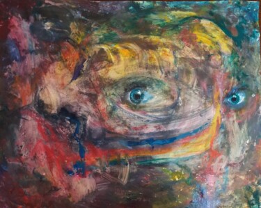 Картина под названием "Sister Midnight (6,…" - Andrew Walaszek, Подлинное произведение искусства, Гуашь